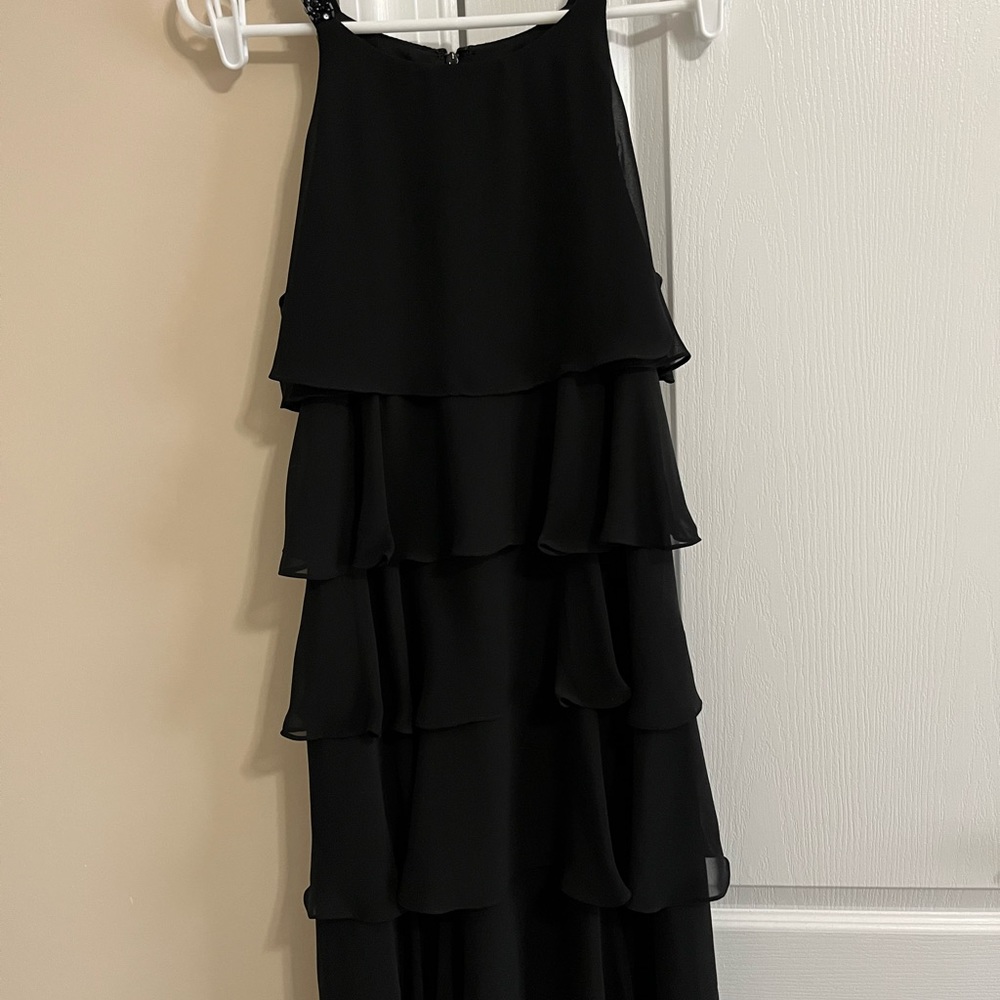 Formal black dress size 12 in excellent condition